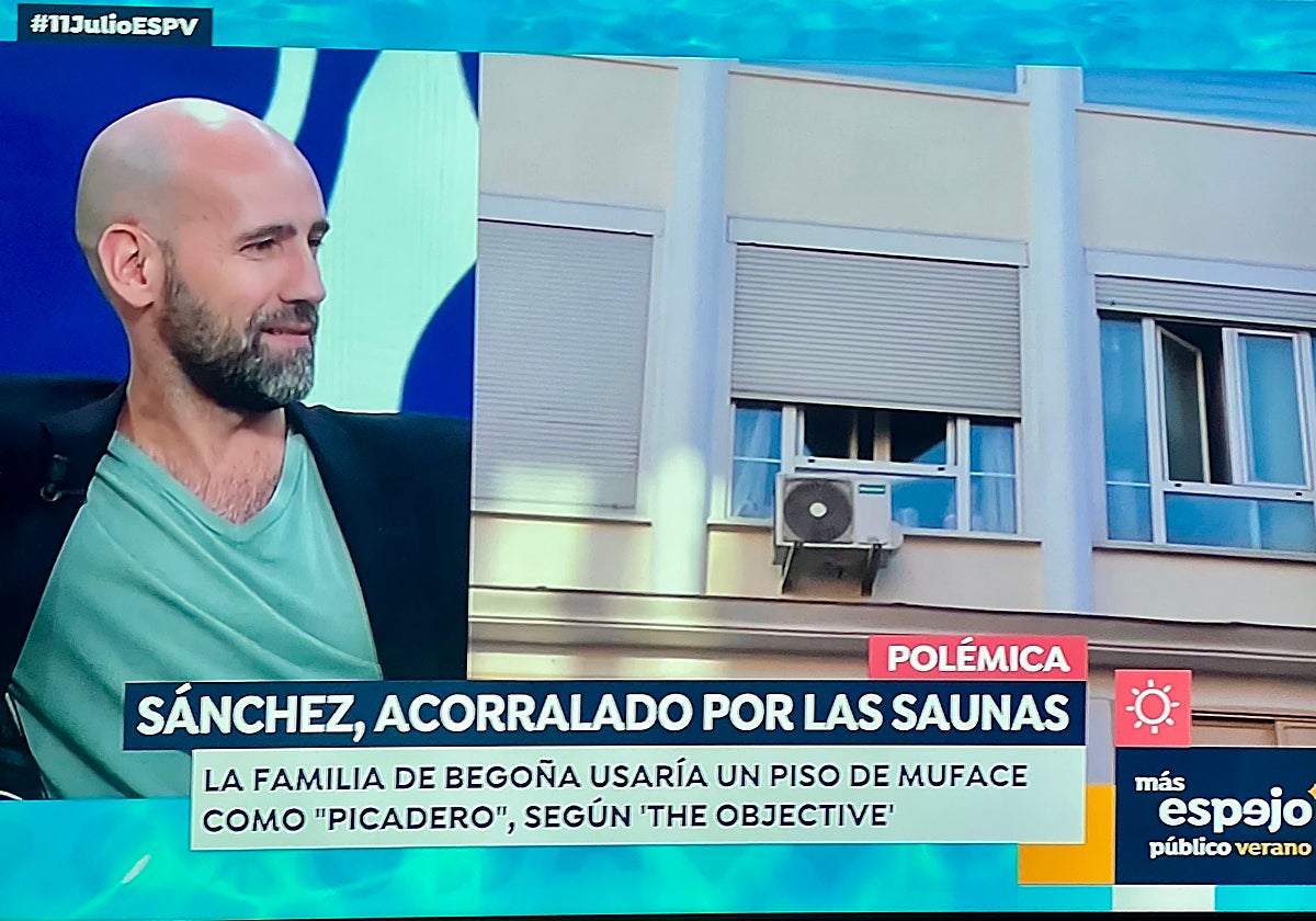 Gonzalo Miró ha hablado sobre las saunas del suegro de Pedro Sánchez en 'Espejo Público'
