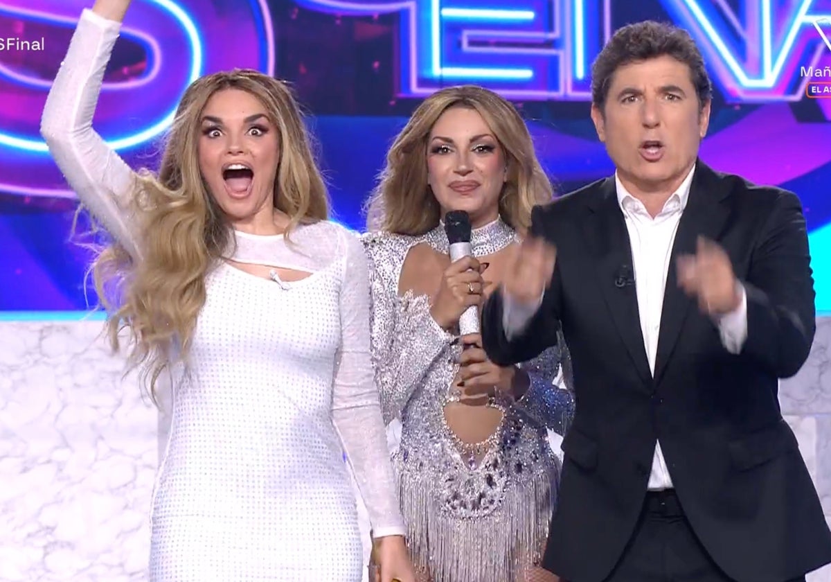 Melody con Ana Guerra y Manel Fuentes en 'Tu cara me suena'