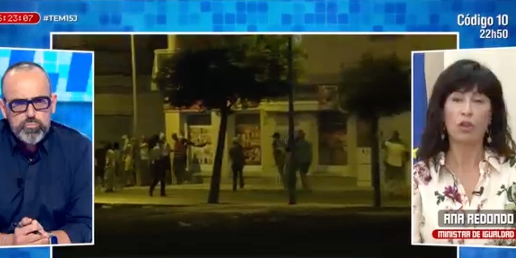 La pregunta más incisiva de Risto Mejide a la ministra de Igualdad: «¿Sobran aquellos que delinquen?»