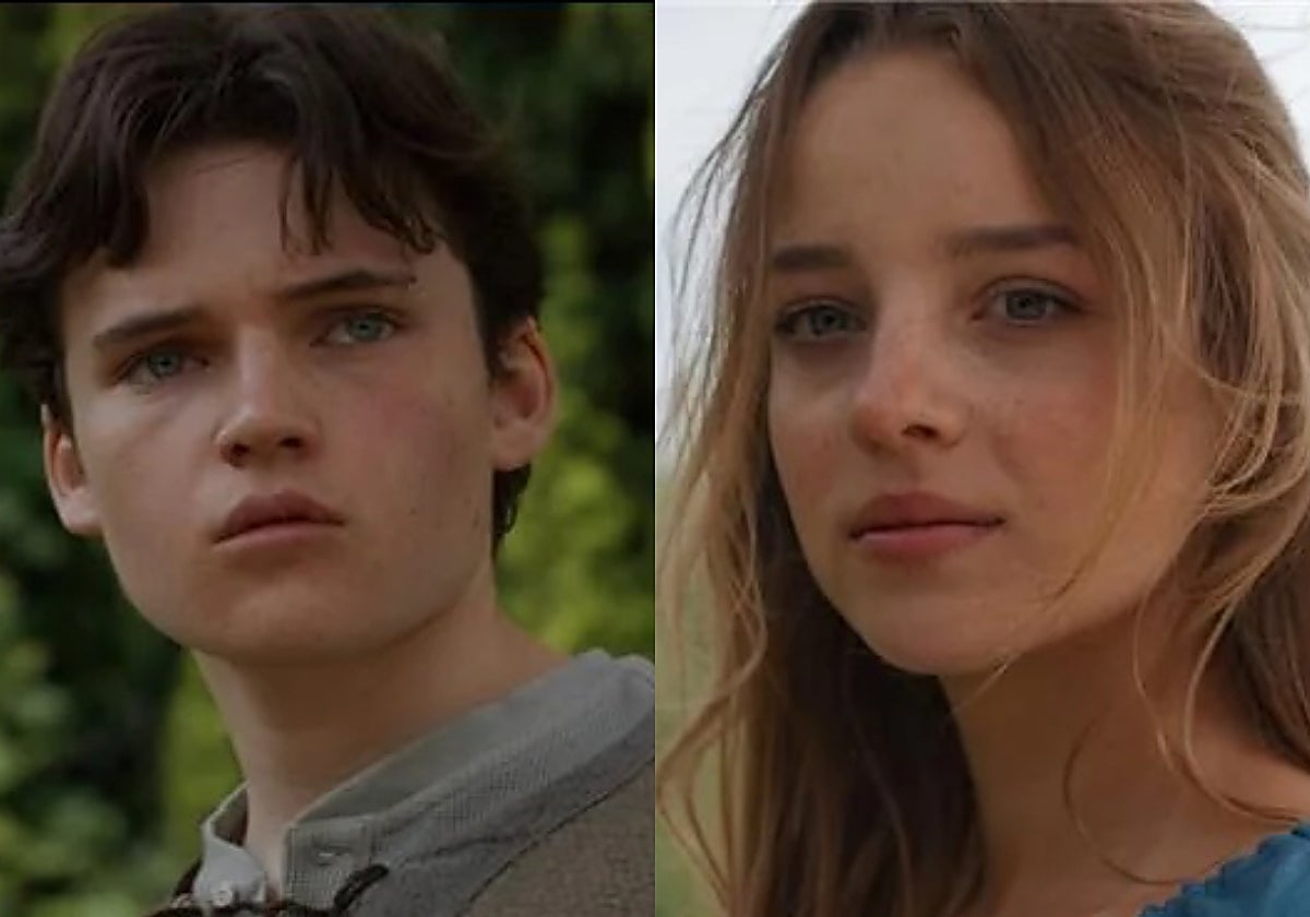 A la derecha, Benjamin Evan Ainsworth, y a la izquierda, Bo Bragason