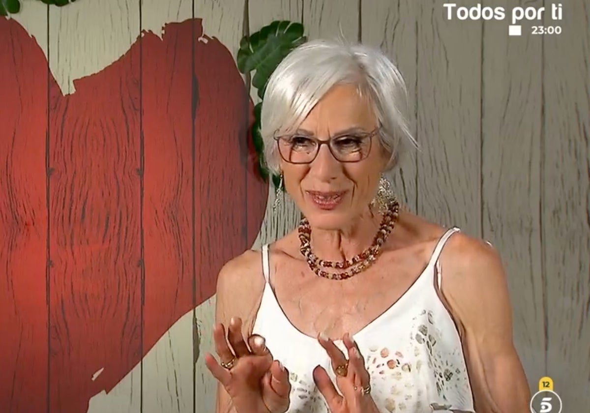 Paola durante su paso por 'First Dates'