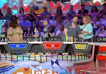 'La ruleta de la suerte' no da crédito con el bonito gesto de un concursante con una rival: «¡Qué bueno eres!»