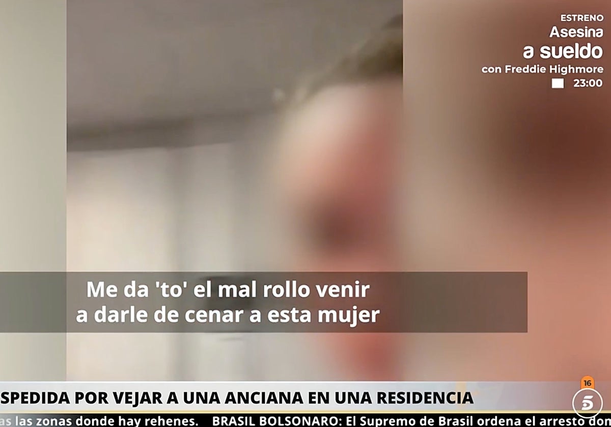 'La mirada crítica' se ha mostrado indignada con el vídeo de una trabajadora de una residencia.