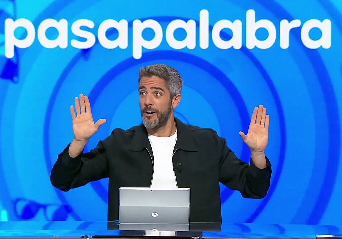 Roberto Leal celebrando la nueva hazaña de Manu