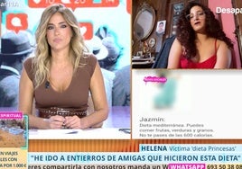 Una víctima de 'la dieta de las princesas' alerta: «Pasé de 63 kilos a 31 y he ido a entierros de amigas que la hicieron»