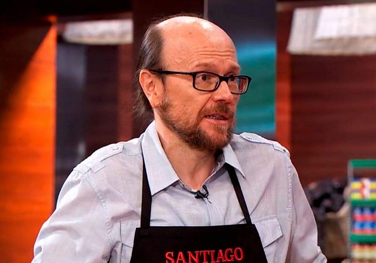 Santiago Segura en la tercera edición de 'MasterChef Celebrity'