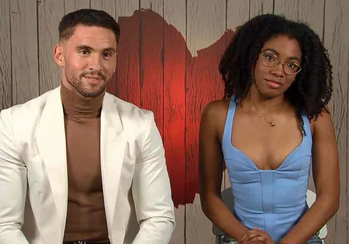 Med y Luisa en 'First Dates'