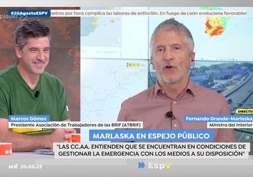Un miembro del BRIF da el corte del día a Marlaska: «Que el Ministerio del Interior también lo conozca»