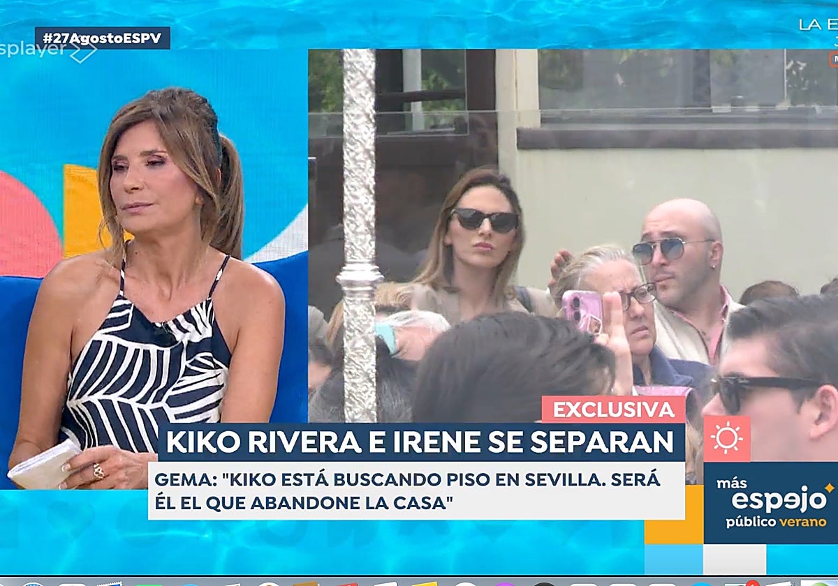 'Espejo Público' ha desvelado lo ocurrido entre Irene Rosales y Kiko Rivera.