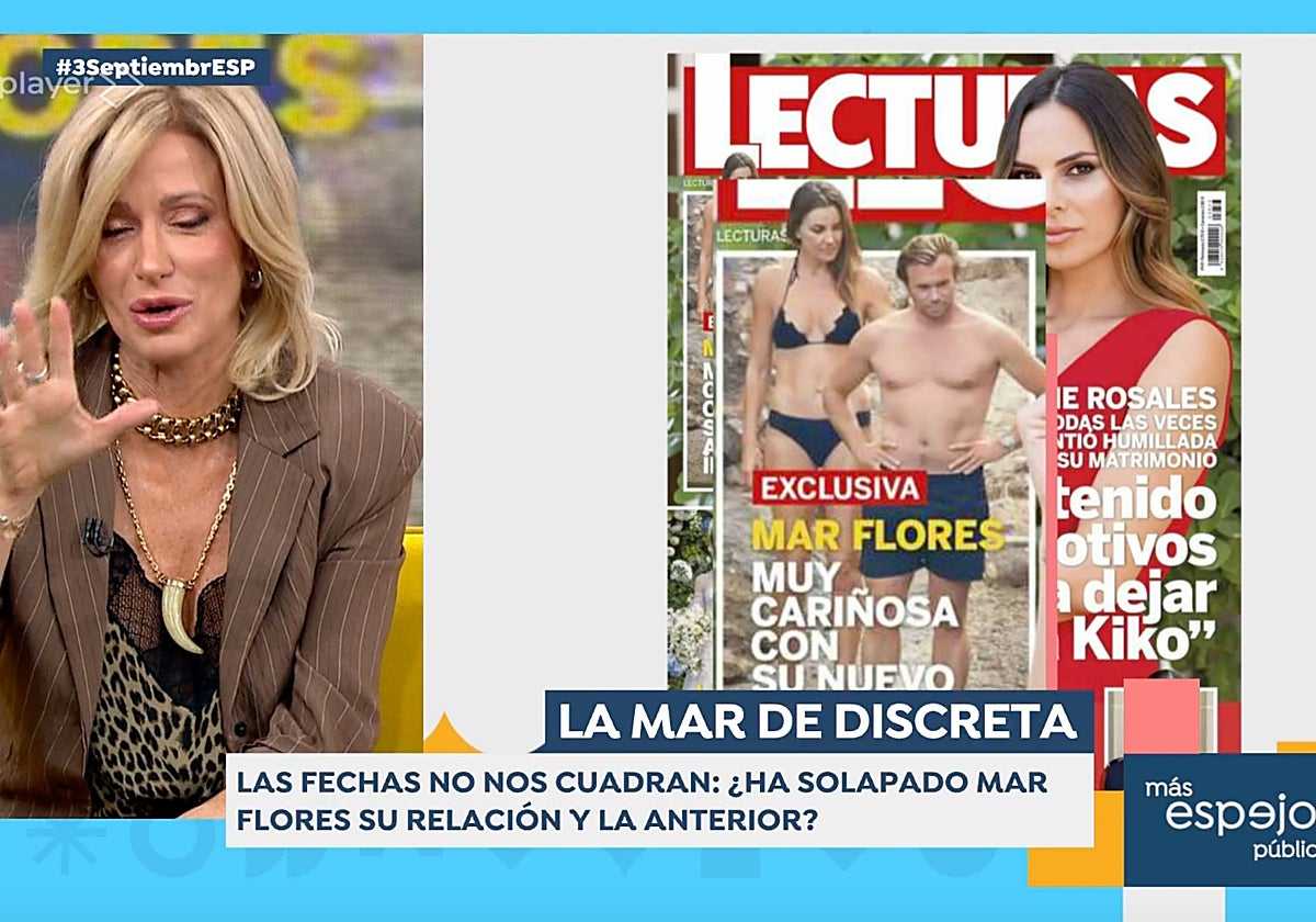 Susanna Griso, presentadora de 'Espejo Público', ha tenido un desliz al abordar un asunto de Mar Flores.