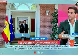 Albert Rivera destapa sin rodeos lo que hay detrás de las medidas de Pedro Sánchez a Israel