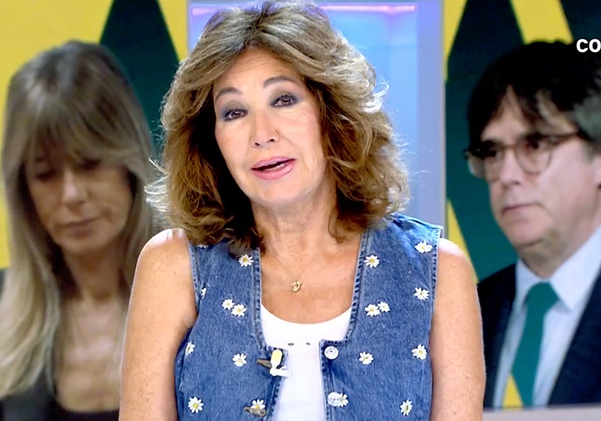 Ana Rosa Quintana le ha dejado desde 'El programa de Ana Rosa' un 'recado' a Tezanos por el último CIS.