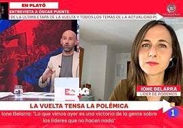 El zasca de Ione Belarra a Gonzalo Miró en su debut como presentador