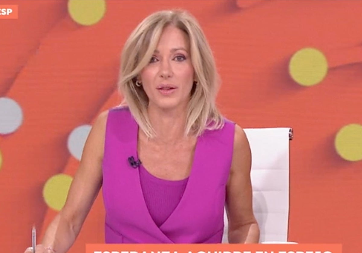 Susanna Griso ha hablado alto y claro sobre lo ocurrido con los comentarios de Perico Delgado sobre los altercados de La Vuelta en TVE