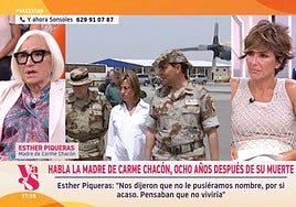 La madre de Carmen Chacón, Esther Piqueras, conmueve al recordar cómo falleció la que fue ministra de Defensa