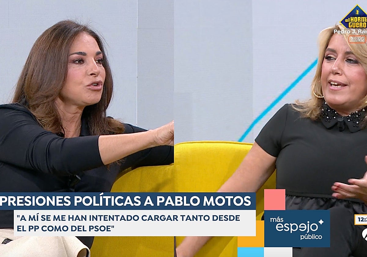 Mariló Montero y Susana Díaz se han enzarzado en directo en 'Espejo Público'