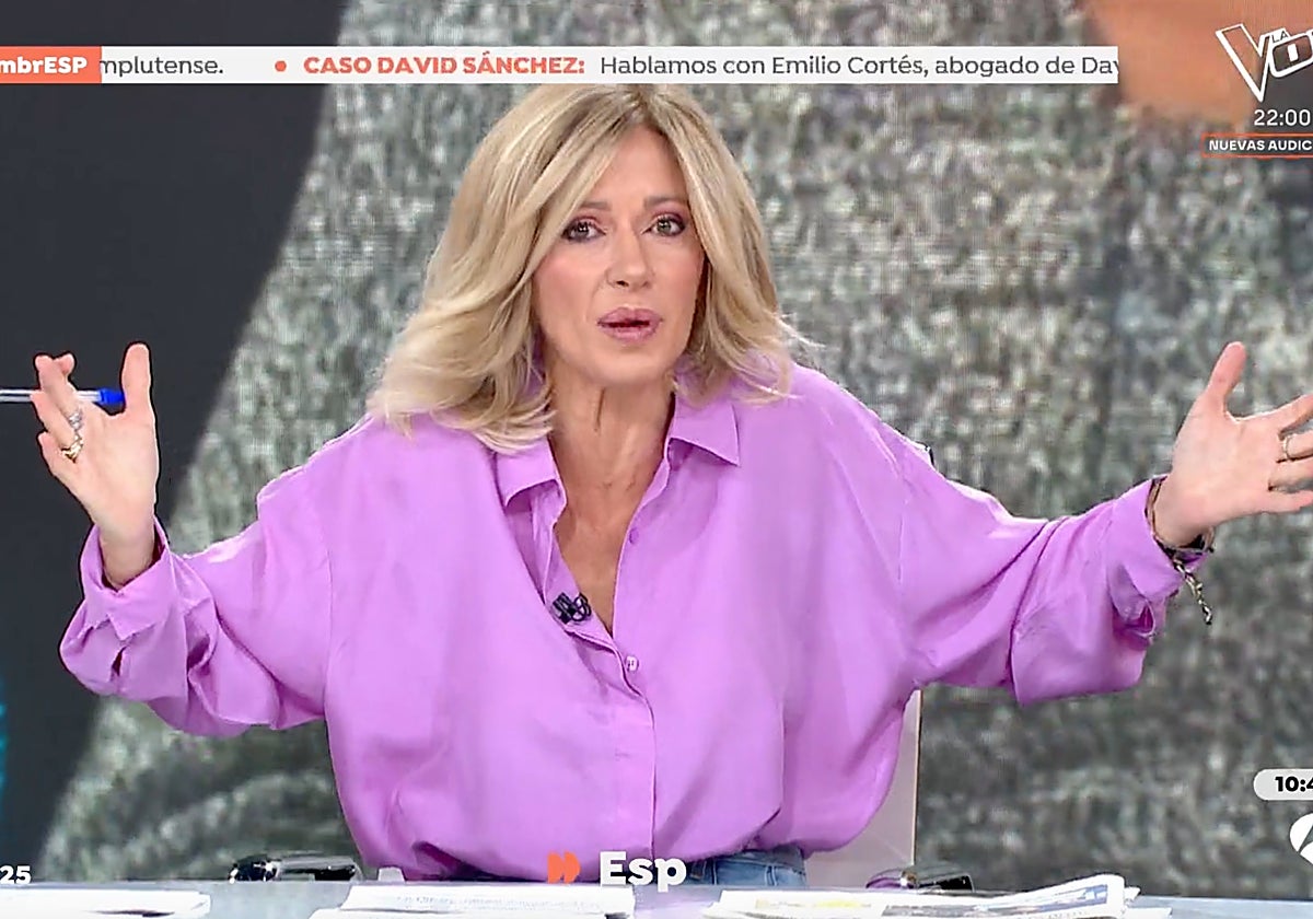 ESpejo Público: Susanna Griso estalla tras la 'insurrección' en directo de  sus tertulianos : «¡Pues, te quedas sin preguntar!»