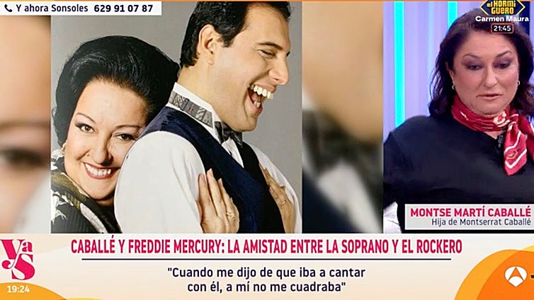 La verdadera relación de Montserrat Caballé y Freddie Mercury, revelada por la hija de la cantante: «Hablaban hasta las tantas de la madrugada»