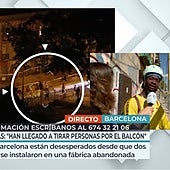 'Guerra' sin cuartel entre dos bandas de okupas en Barcelona: «Han llegado a tirar a gente por el balcón»