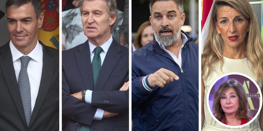 Ana Rosa Quintana ve lo que dicen las encuestas sobre las próximas elecciones generales y opina sin filtros: «Si yo soy Pedro Sánchez...»