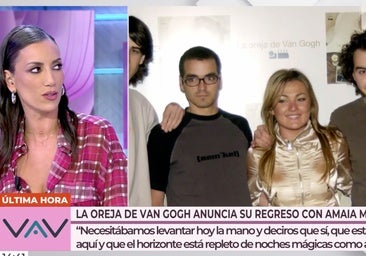 Patricia Pardo cuestiona sin filtros el regreso de 'La Oreja de Van Gogh' con Amaia Montero: «Es muy llamativo»