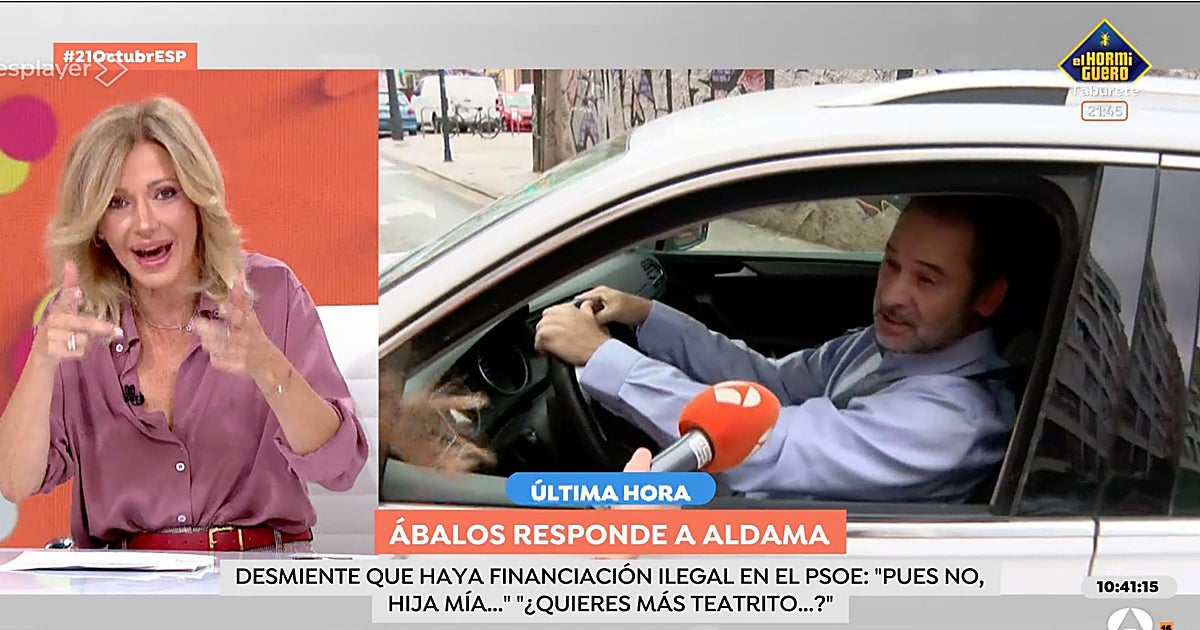 Antena 3: Ábalos se 'encara' con una reportera y provoca el estallido de Susanna  Griso: «¡Teatrito es lo que hace él yendo al Congreso!»