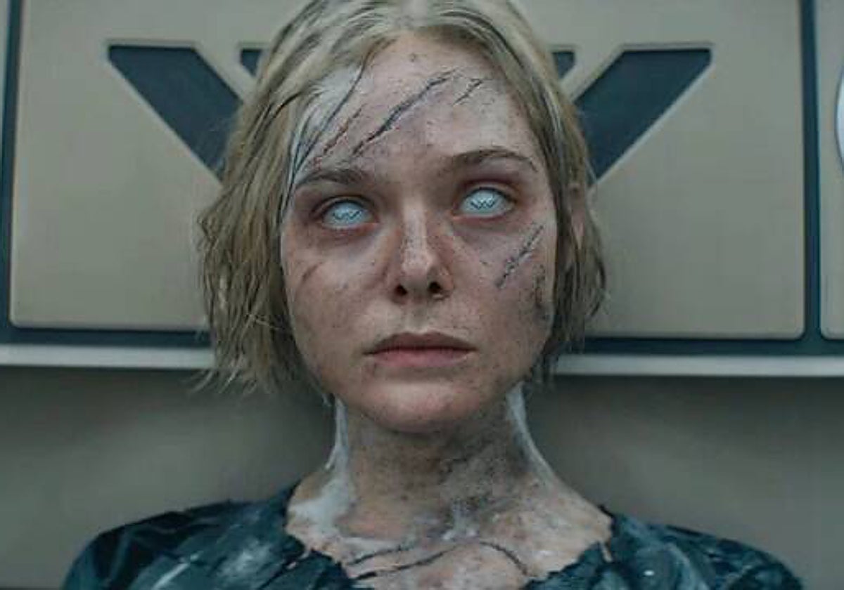 Elle Fanning, en su papel en 'Predator: Badlands'