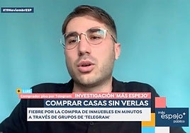 Un joven de 27 años pone cara a una nueva forma de compra-venta de viviendas: «Encontré mi piso en Telegram y lo compré sin verlo antes»
