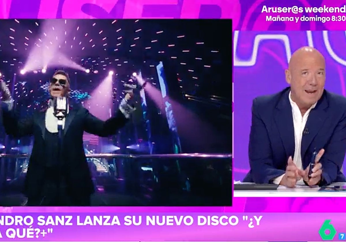 Alfonso Arús, presentador de 'Aruser@s', no se ha cortado en dejarle un 'reproche' a Alejandro Sanz de parte de sus seguidores.