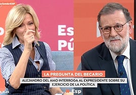 «Si lo sé, no vengo», el divertido 'plante' de Mariano Rajoy a la 'encerrona' de 'Espejo Público'