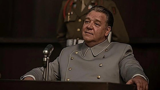 Pedro Ruiz va al cine a ver 'Núremberg' y opina sin filtros sobre la nueva película de Russell Crowe: «Aunque ya me pesa el tema...»