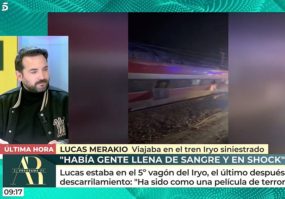 El programa de ana Rosa: Ana Rosa Quintana contiene la respiración ante el  escalofriante relato de un superviviente del accidente de tren