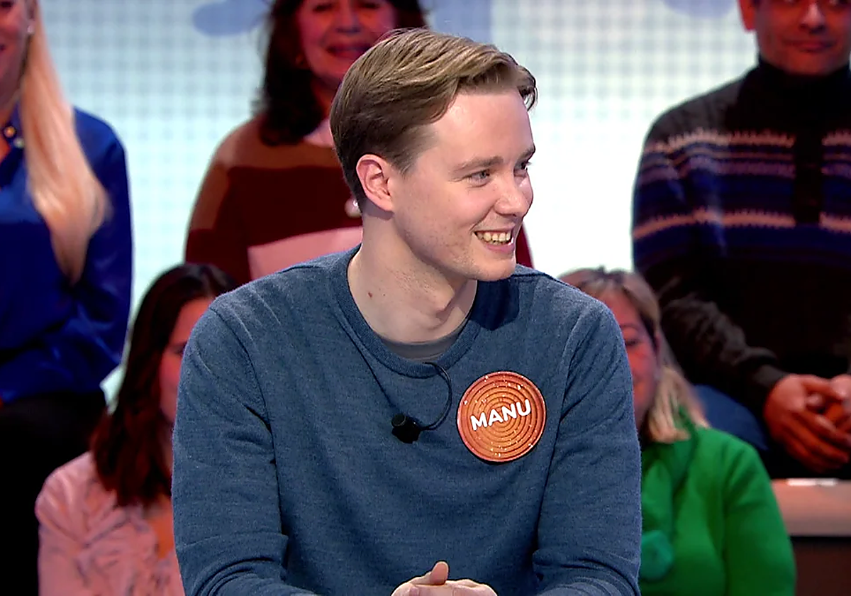 Manu alucina en 'Pasapalabra' con la hazaña de un invitado: «Es uno de los mejores que he visto»