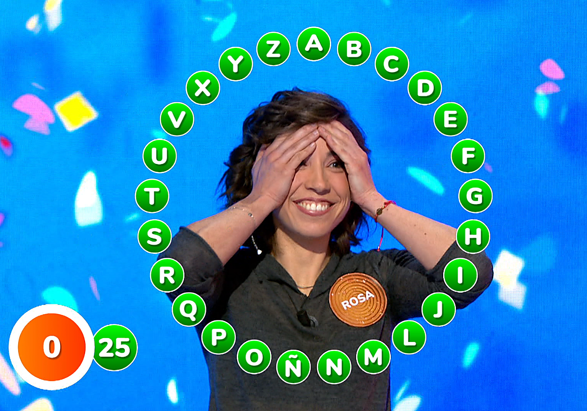 Rosa gana el mayor bote de la historia de 'Pasapalabra': vence a Manu y se  lleva 2.716.000 euros