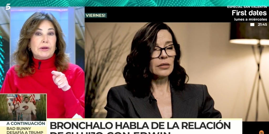 Ana Rosa Quintana opina sin filtros de que Silvia Bronchalo se haya sentado en 'De Viernes' por «dinero»