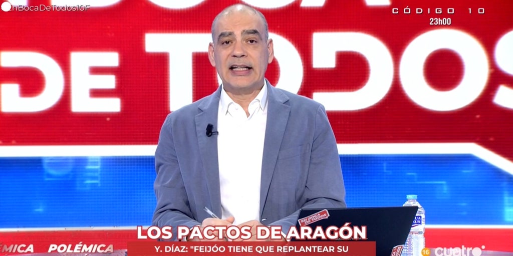 Nacho Abad  dice alto y claro lo que pasaría si «mañana» hubiese elecciones generales: «No hay más reflexión»