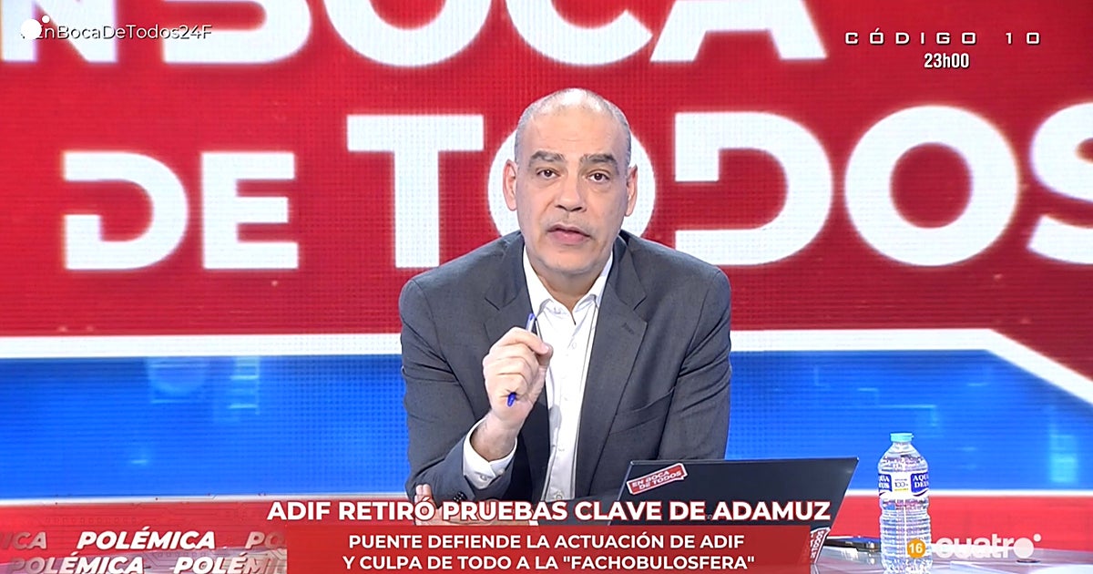 Nacho Abad 'atiza' a Puente por el escándalo destapado de Adamuz: «Huele  que apesta»