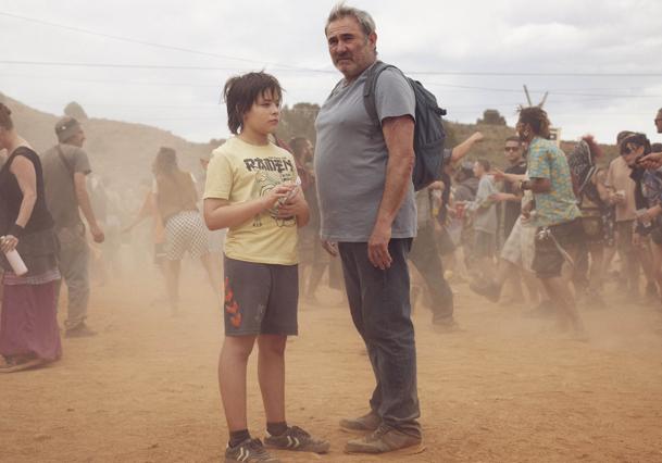 Bruno Núñez y Sergi López en Sirat.