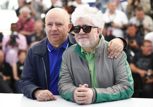 Agustín y Pedro Almodóvar