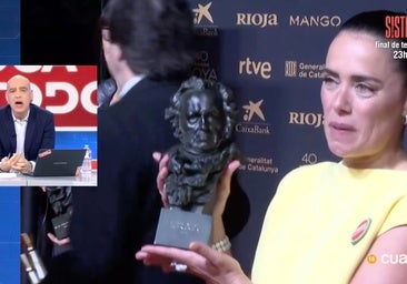 Nacho Abad carga sin medias tintas contra los actores por la politización de los Goya