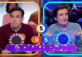 Alejandro y Javier, perplejos ante la prueba más difícil de 'Pasapalabra': «Estoy flipando»