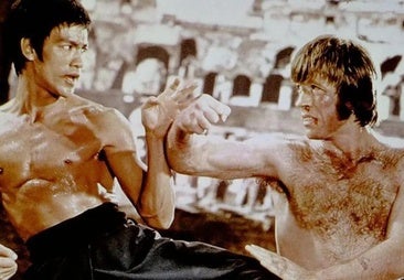 Chuck Norris, el héroe americano que perdió contra Bruce Lee