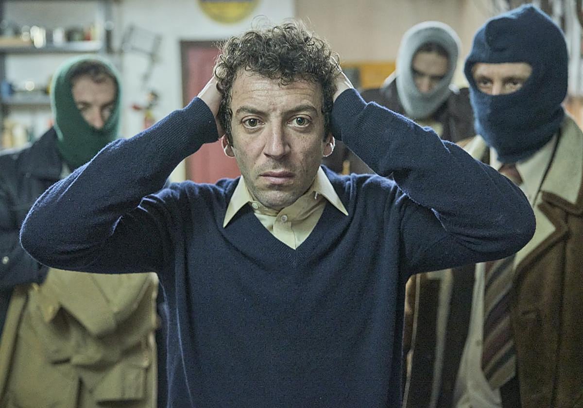 Imagen de la serie 'Por cien millones', que aborda el secuestro de Quini.
