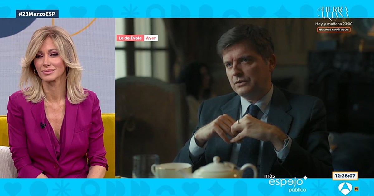 Susanna Griso en el plató de su programa matinal