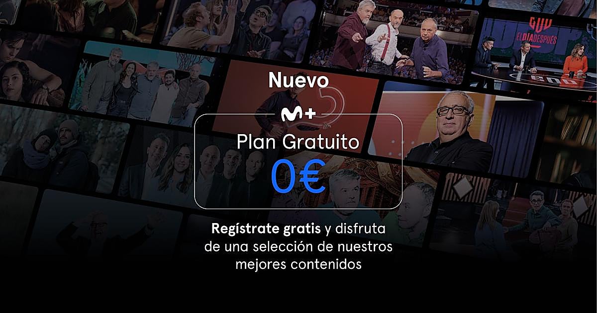Interfaz de la plataforma Movistar Plus+ mostrando la nueva modalidad de acceso