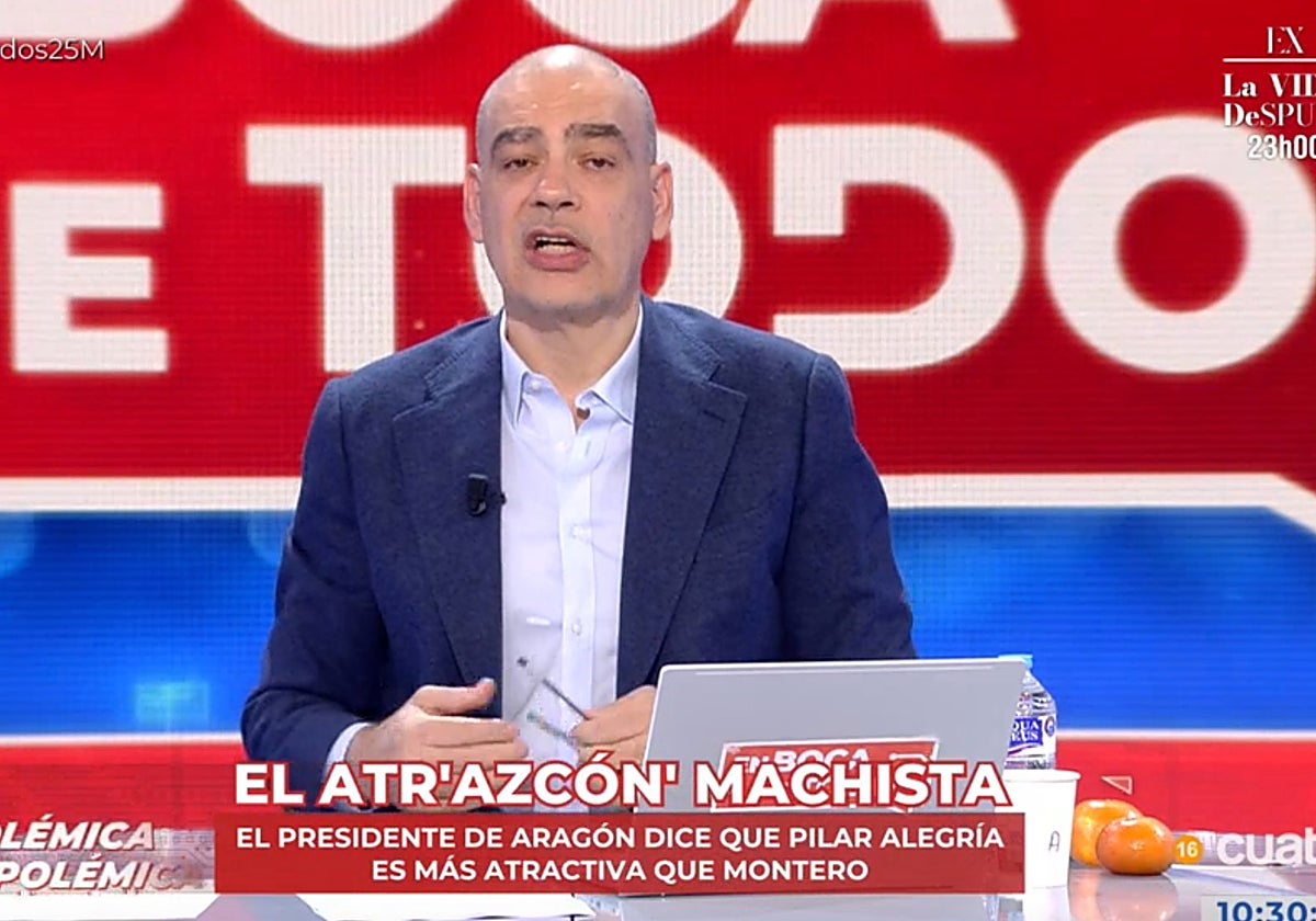 Nacho Abad escucha a Montero y le da un brutal repaso entre mofas y burlas:  «Qué cachonda»