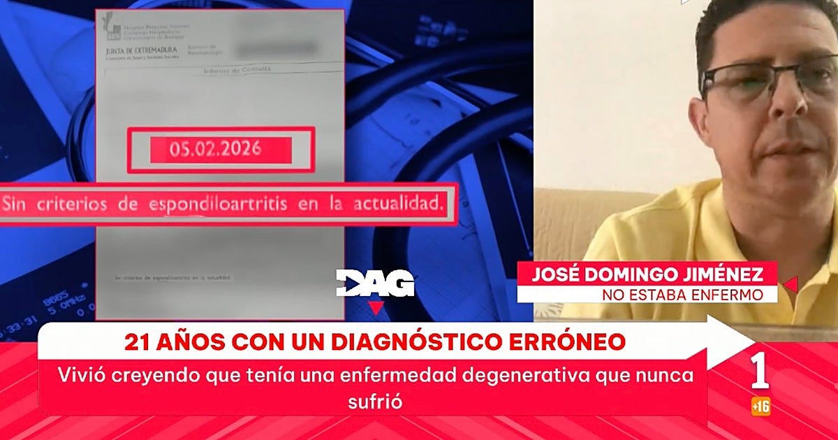 José Domingo, diagnosticado de una enfermedad que no tenía: «El tratamiento ha dejado secuelas»