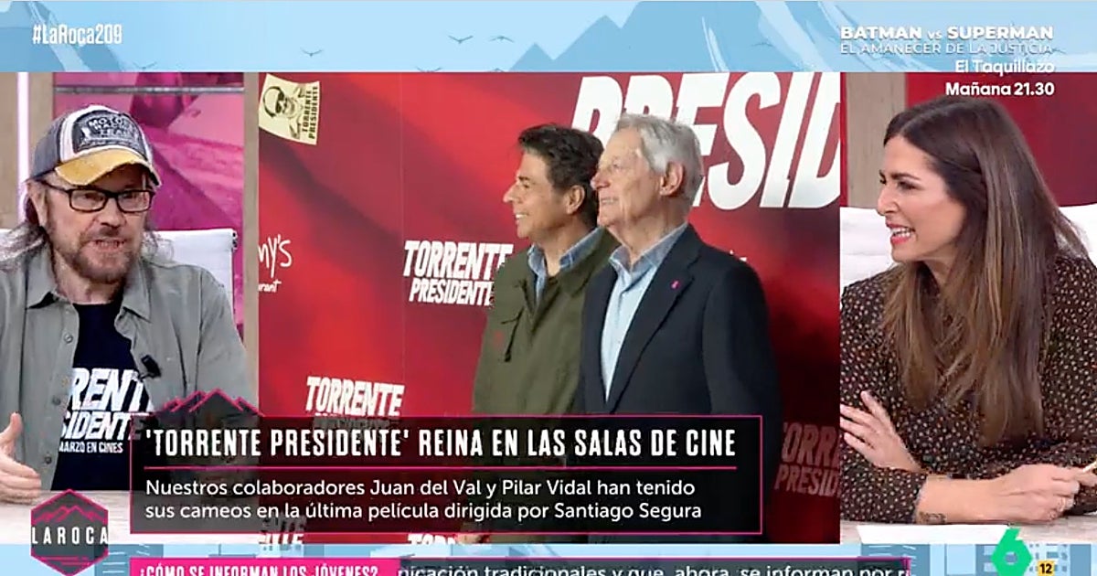 Santiago Segura revela el nombre del famoso deportista que dijo 'no' a 'Torrente, presidente'