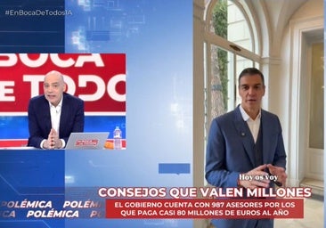 Nacho Abad señala a Sánchez por el «despiporre» cometido: «Lanzamiento de billetes como en Las Vegas»