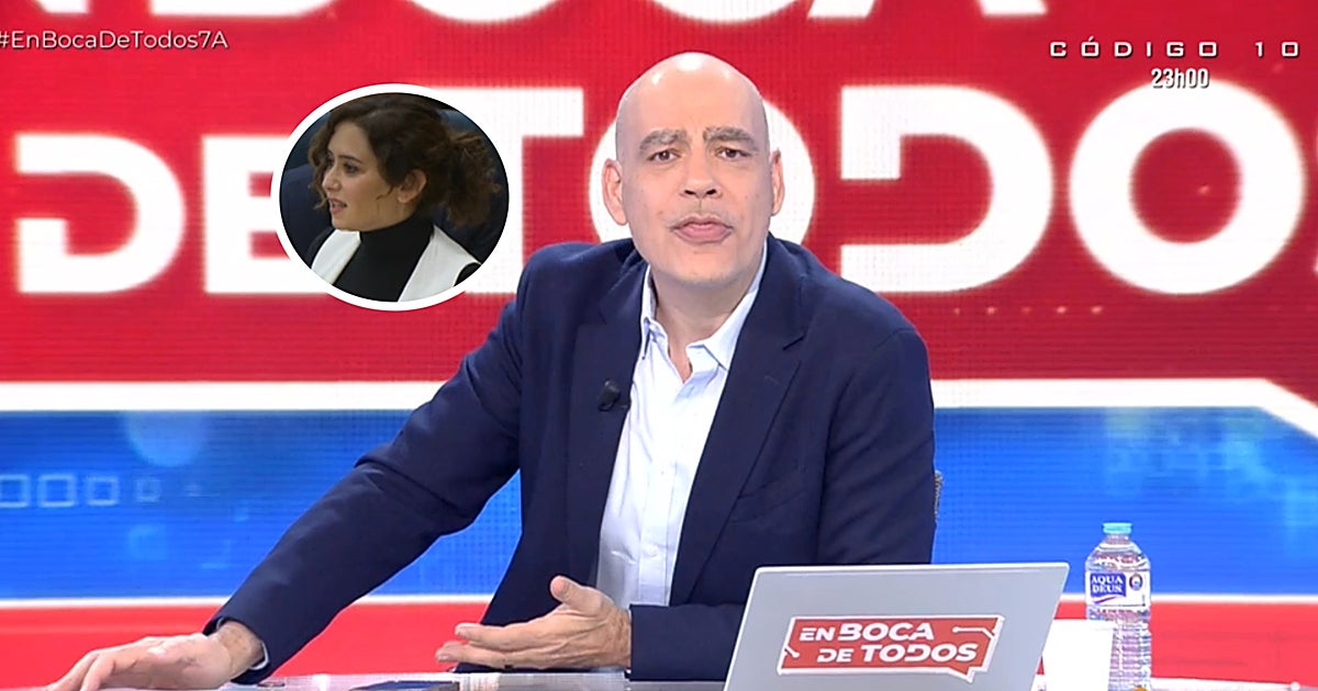Nacho Abad ve a Ayuso en el 2022 y es rotundo: «Ahí empezó el declive del PSOE de Sánchez»